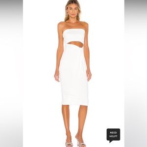 Superdown Sheyla Tube Midi Dress